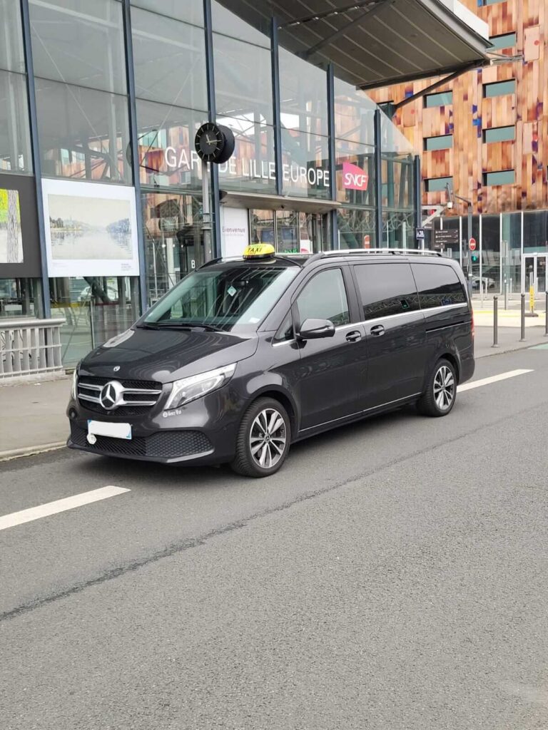 taxi van lille